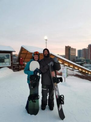 Инструктор по сноуборду